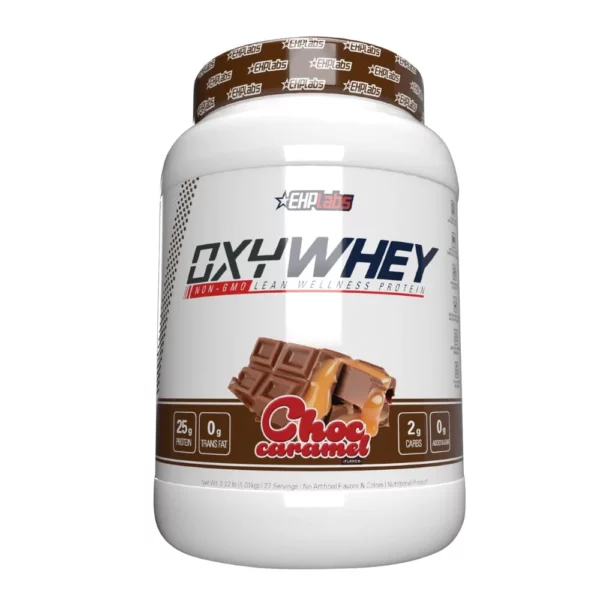 EHP LABS OXYWHEY LEAN CHOC CARAMELLO